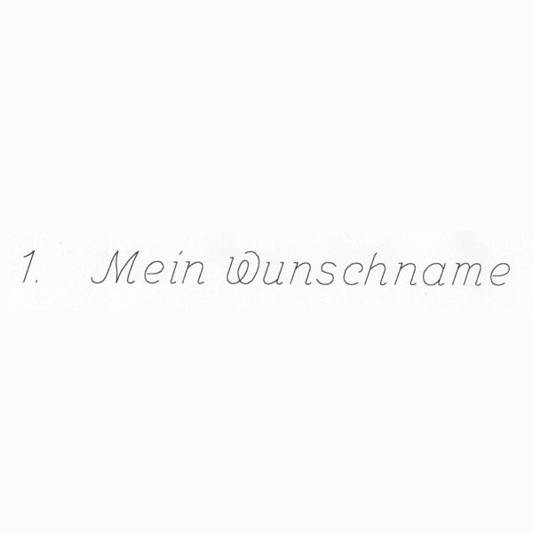Gravur 1 Schrift